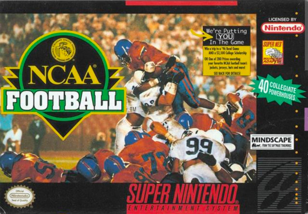 Ncaa Football - Super Nintendo