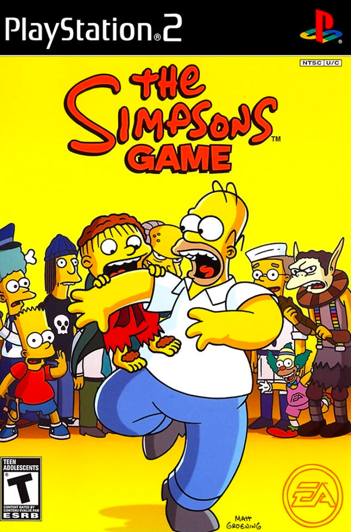 Simpsons Game Playstation 2