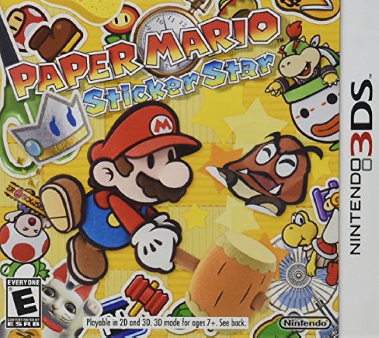 Paper Mario Sticker Star - Nintendo 3DS
