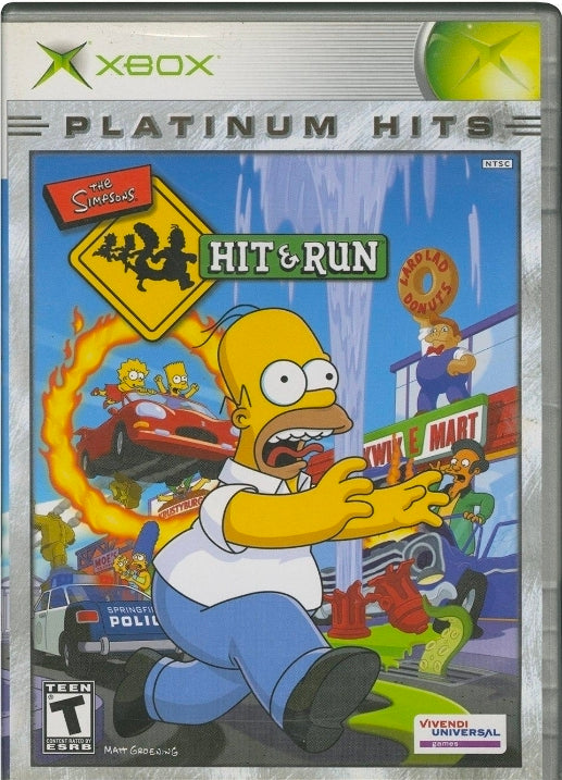 Simpsons hit & run - Xbox