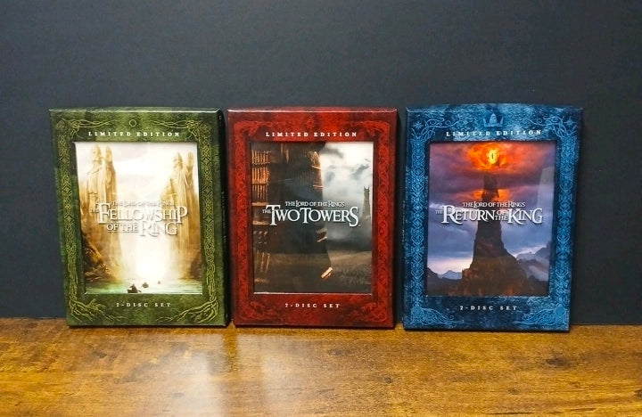 trilogy lord of the rings limited edition films