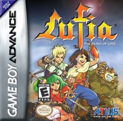 LUFIA RUINS OF LORE - GAME BOY ADVANCE