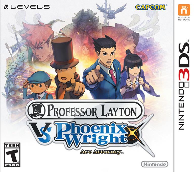 Professor Layton vs. Phoenix Wright: Ace Attorney - Nintendo 3DS