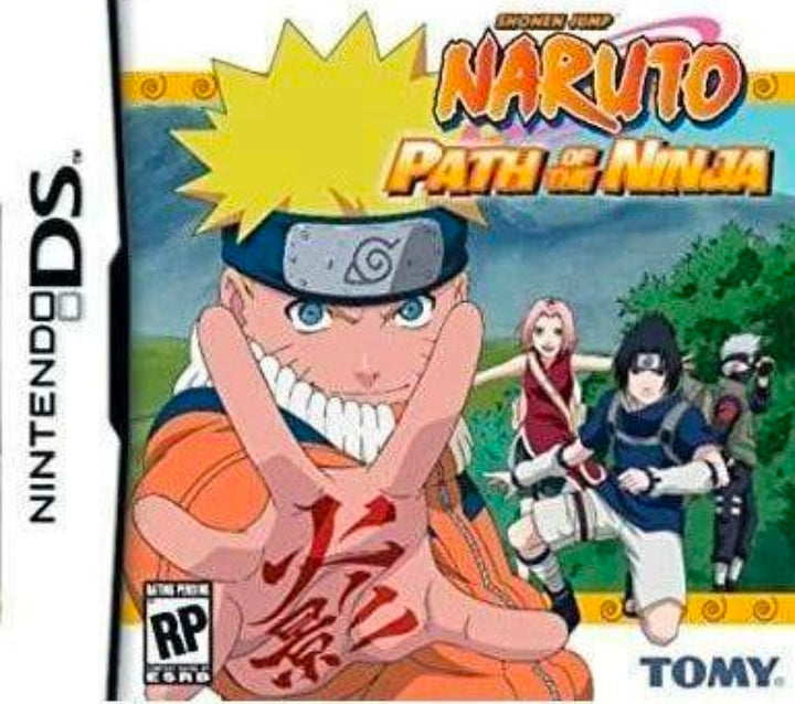 Naruto Path Of The Ninja - Nintendo DS