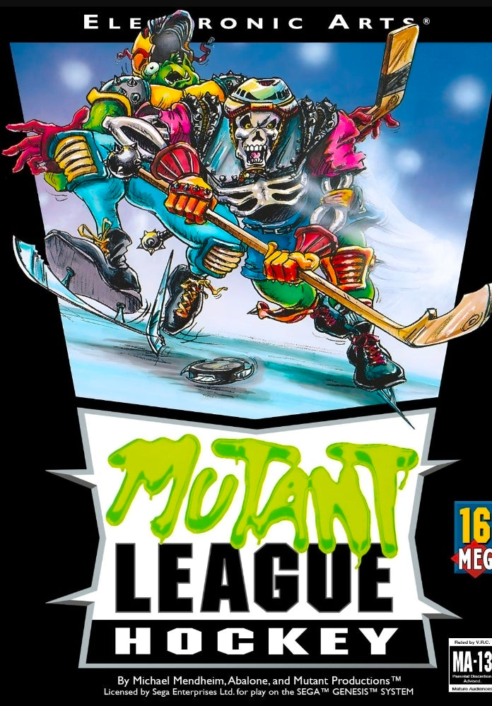 Mutant League Hockey - Sega Genesis