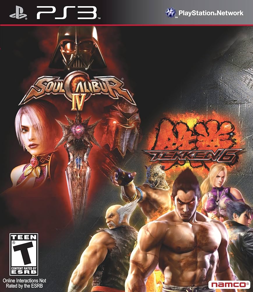 Tekken 6/Soul Calibur 4 Bundle - Playstation 3