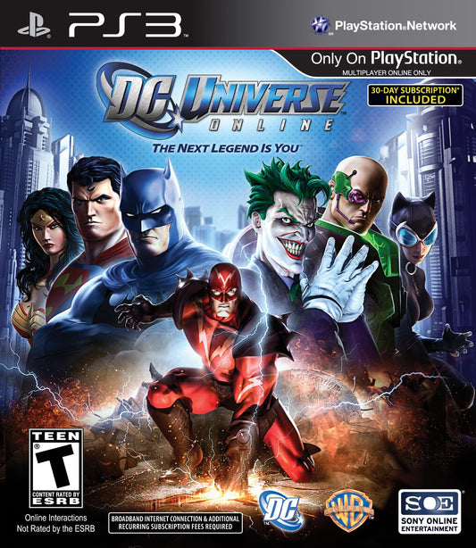DC UNIVERSE ONLINE - PLAYSTATION 3