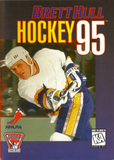 Brett hull hockey 95 - Sega genesis