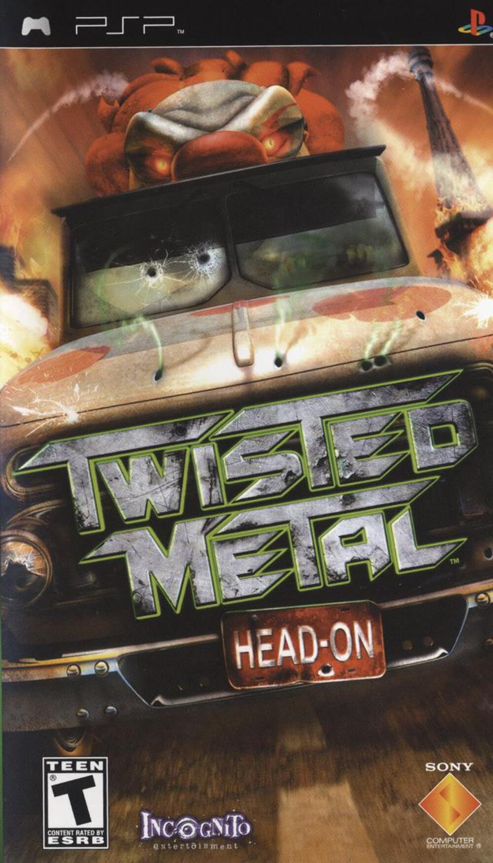 TWISTED METAL HEAD ON - PSP