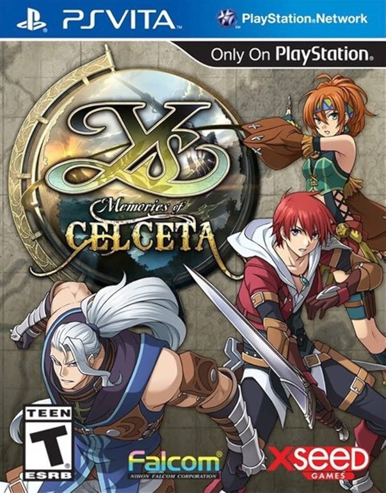 Ys Memories Of Celceta - Ps Vita