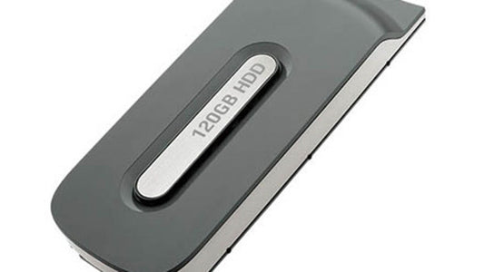 DISQUE DUR XBOX 360 GRIS 120GB - XBOX 360