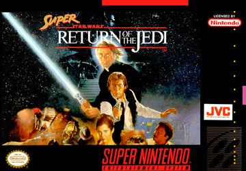 SUPER STAR WARS RETURN OF THE JEDI - SUPER NINTENDO