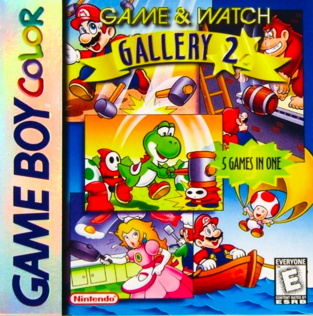 Game & watch gallery 2 - Game boy color