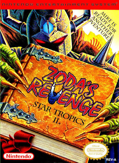 Zoda's Revenge Star Tropics 2 Nintendo