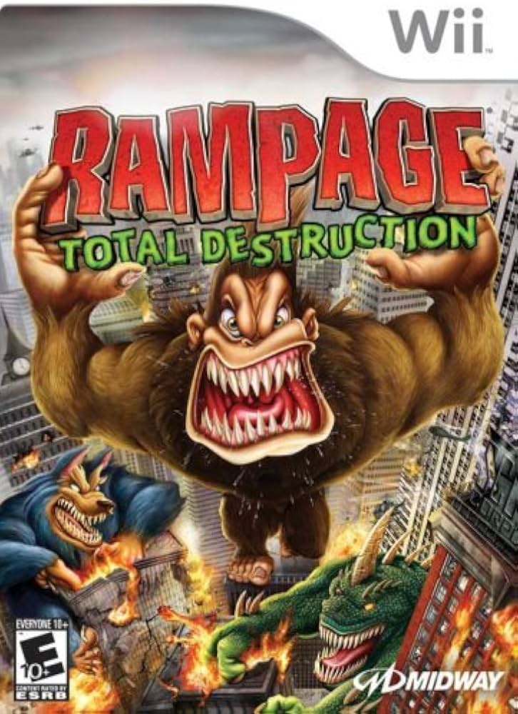 Rampage Total Destruction - Nintendo Wii