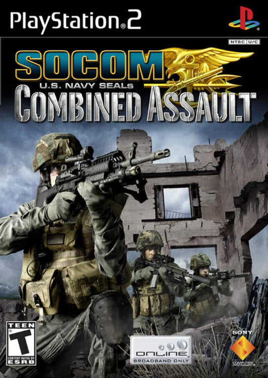 SOCOM U.S NAVY SEALS COMBINED ASSAULT - PLAYSTATION 2