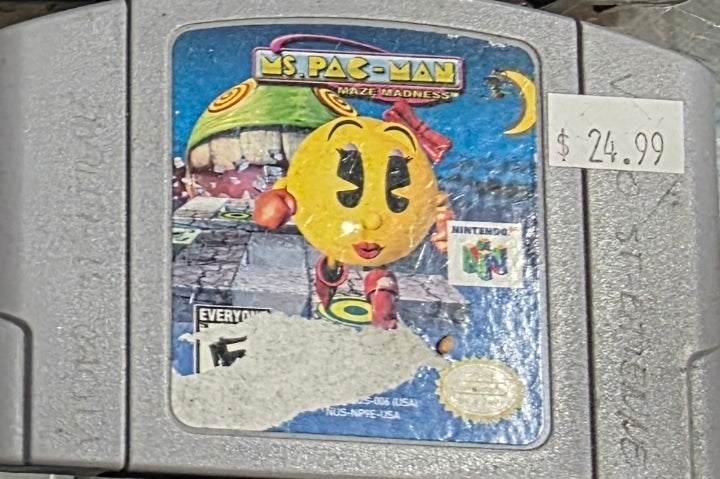 Ms Pac Man - Nintendo 64