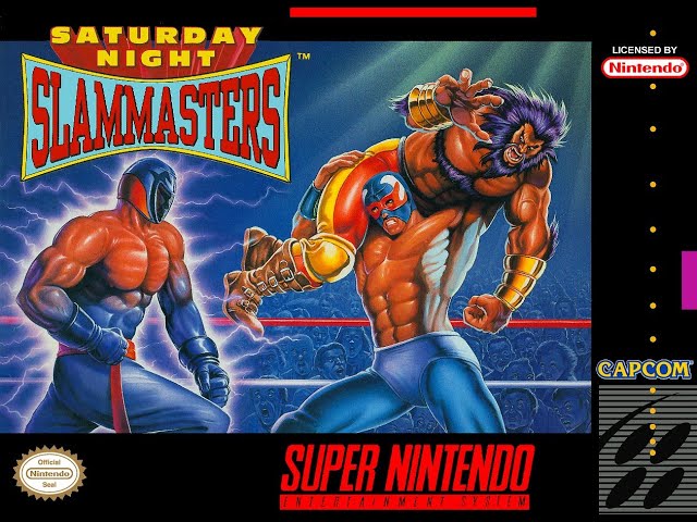 SATURDAY NIGHT SLAM MASTERS - SUPER NINTENDO