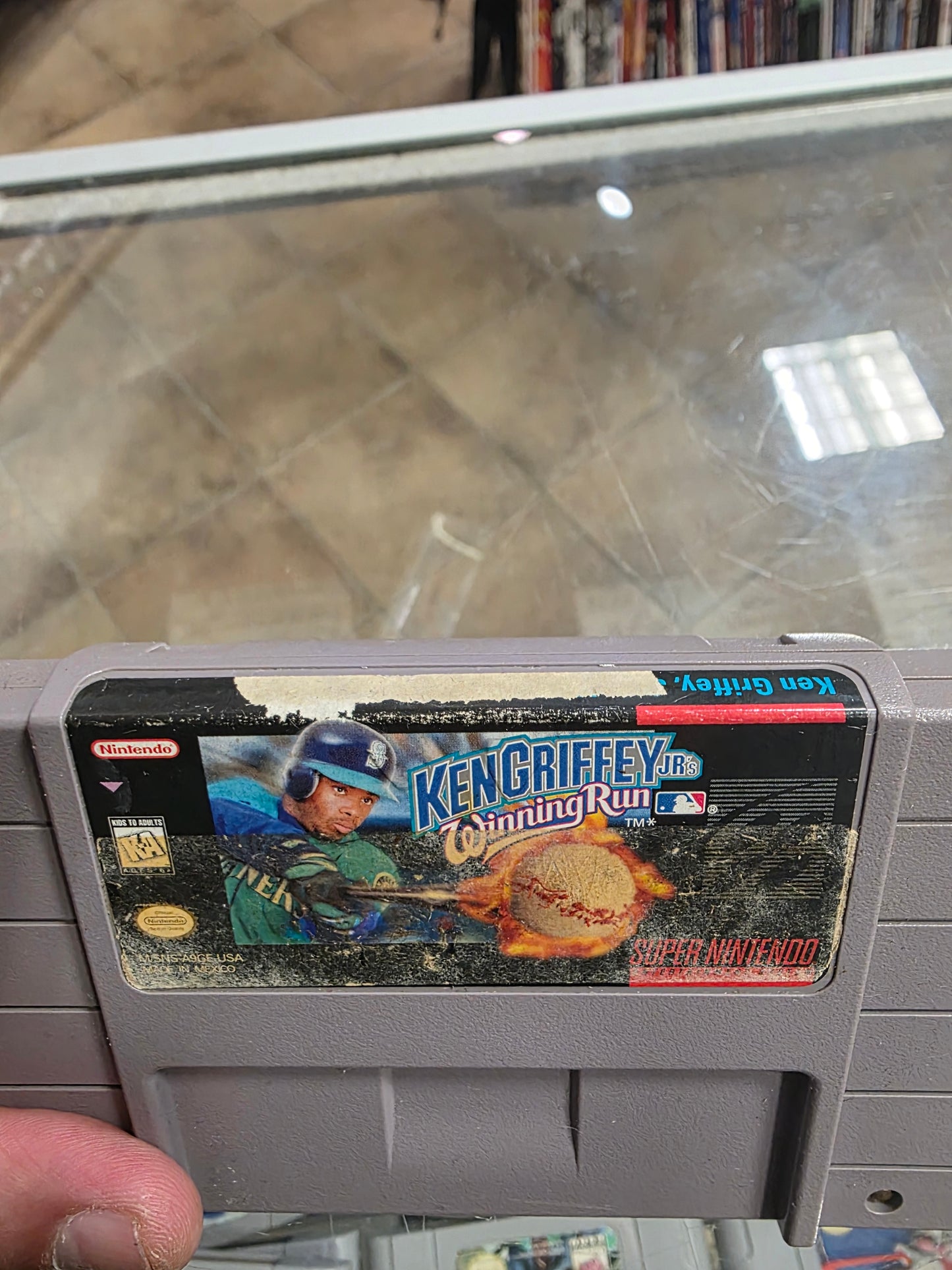 Ken Griffey Jr Winning Run - Super Nintendo