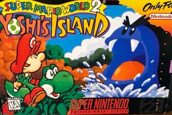 Super Mario World 2 Yoshi's Island - Super Nintendo