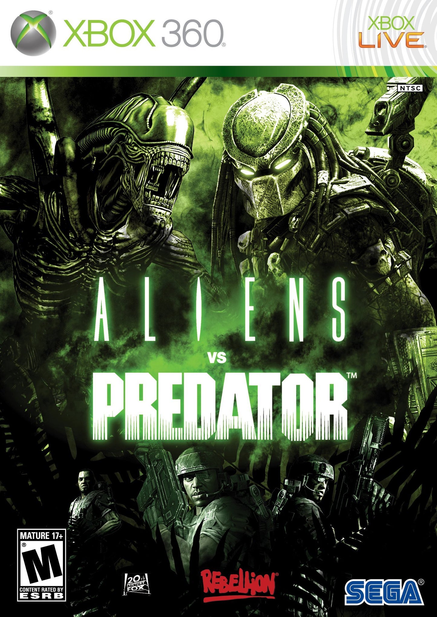 Aliens Vs Predator - Xbox 360