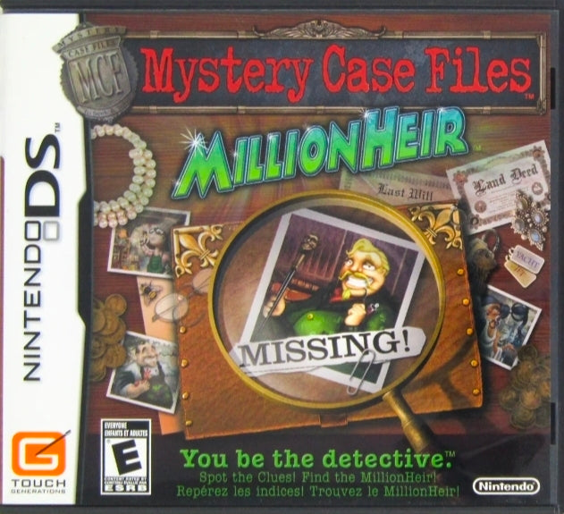 Mystery Case Files - Nintendo DS