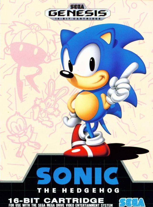 Sonic The Hedgehog - Sega Genesis