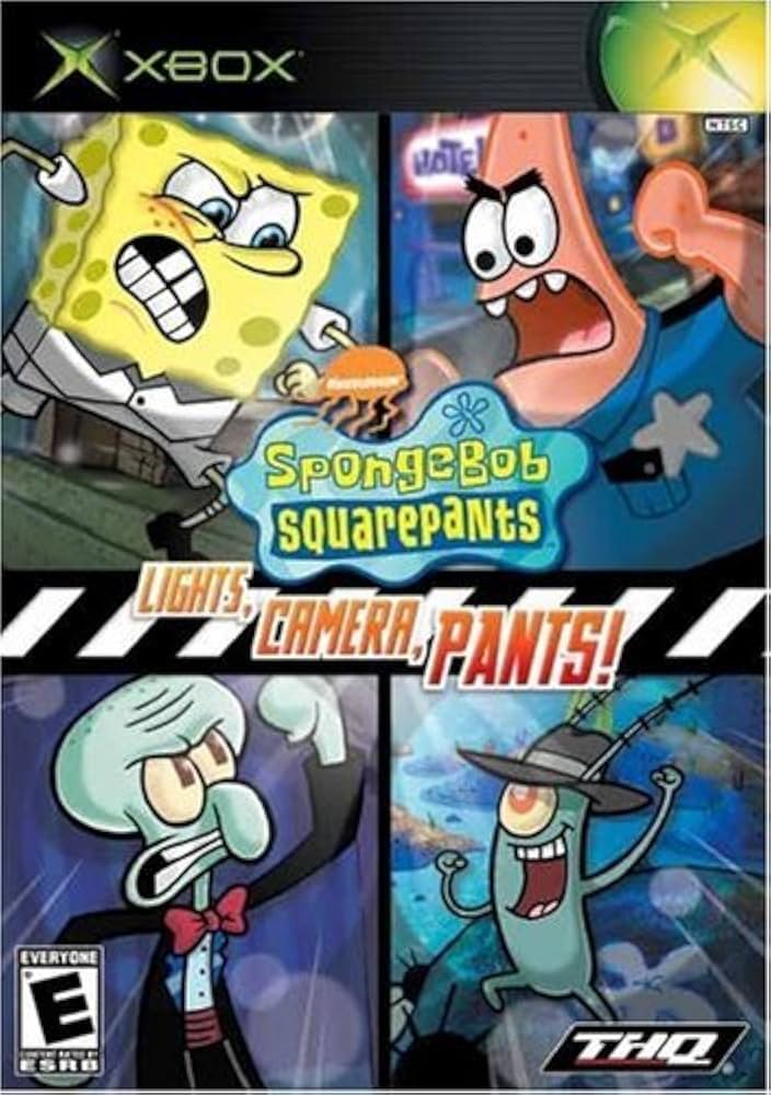 Spongebob Squarepants Lights, Camera, Pants Xbox