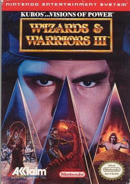 WIZARDS & WARRIORS 3 - NINTENDO
