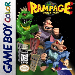 RAMPAGE WORLD TOUR - GAME BOY COLOR