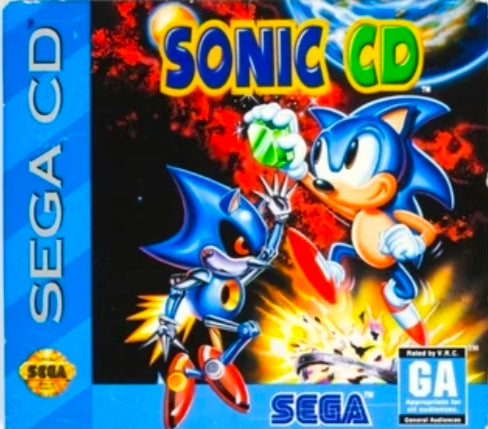 Sonic Cd Small Box Not For Resale - Sega Cd