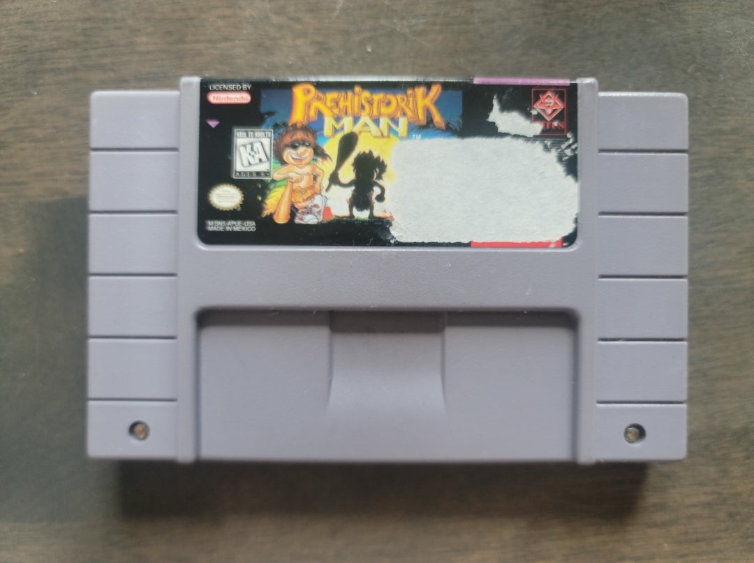 PREHISTORIK MAN - SUPER NINTENDO