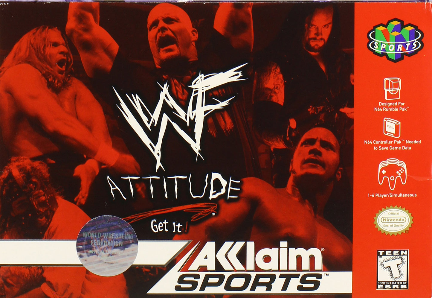 Wwe Attitude - Nintendo 64