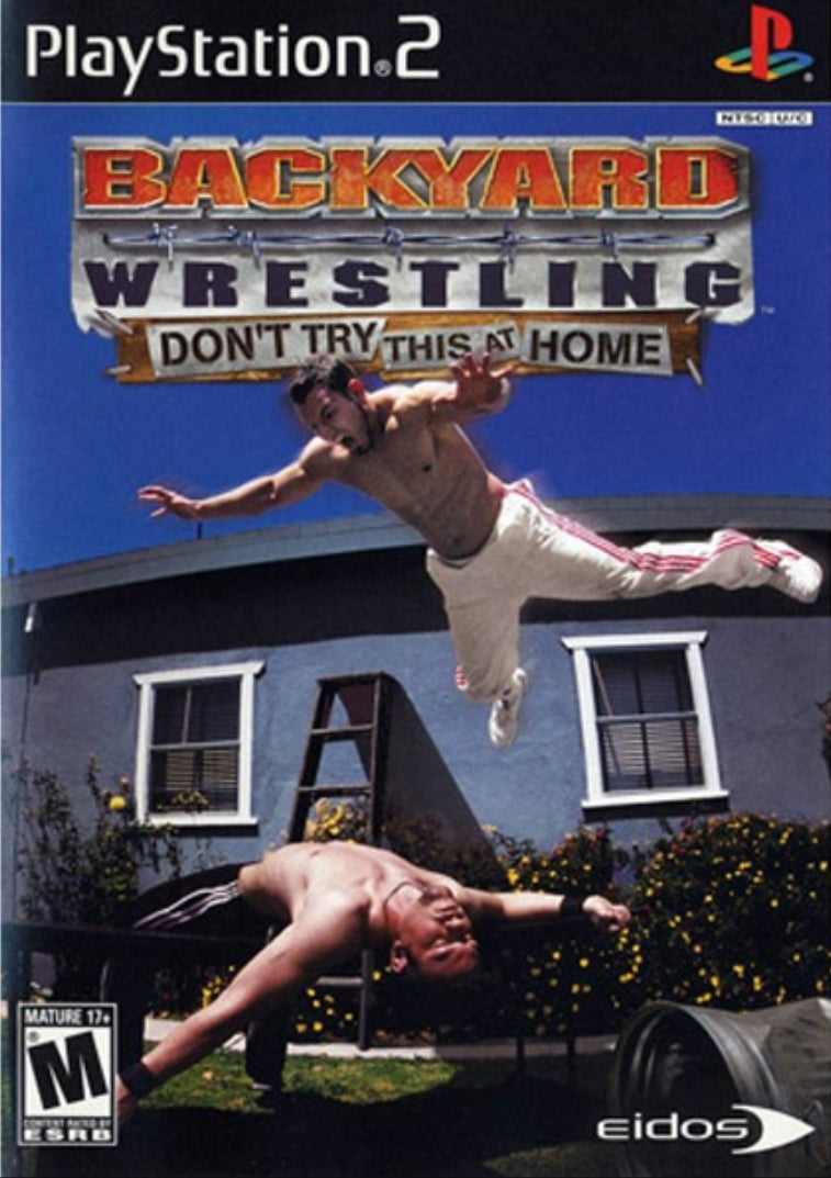 BACKYARD WRESTLING DONT TRY THIS AT HOME - PLAYSTATION 2