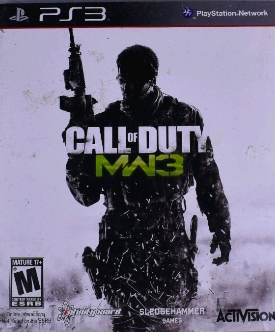 call of duty modern warfare 3 playstation 3