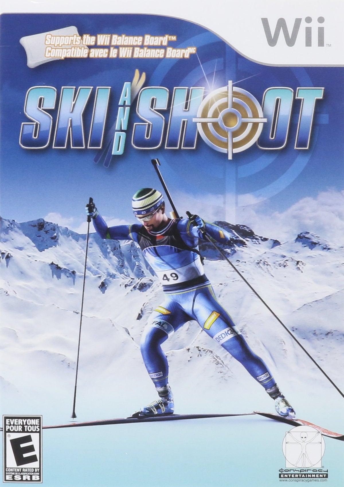 Ski And Shot - Nintendo Wii