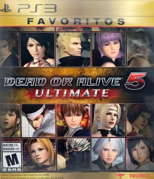 Dead Or Alive 5 Ultimate - Playstation 3