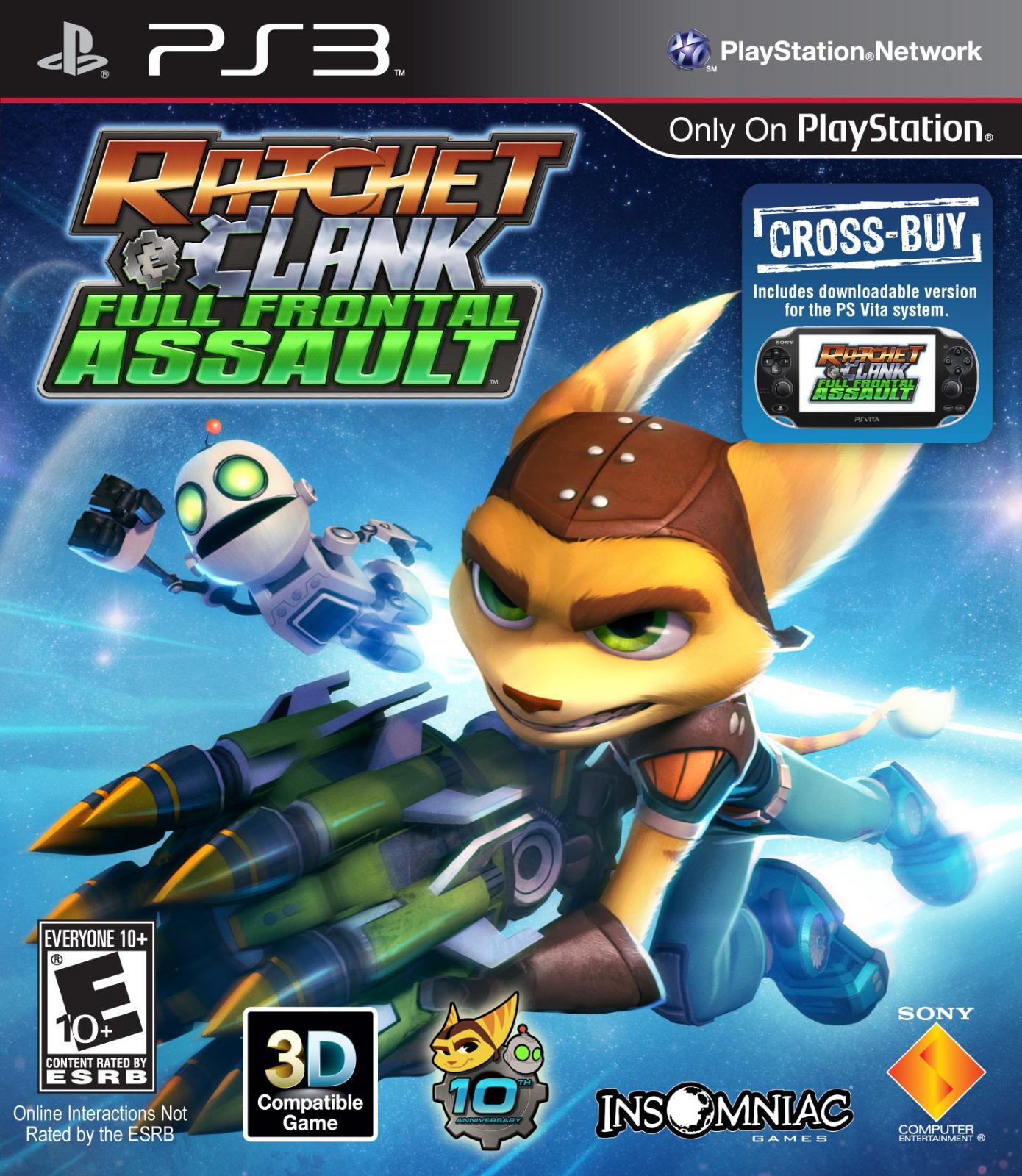 Ratchet Clank Full Frontal Assault - Playstation 3