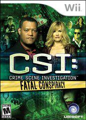 CSI: Fatal Conspiracy - Nintendo Wii Original