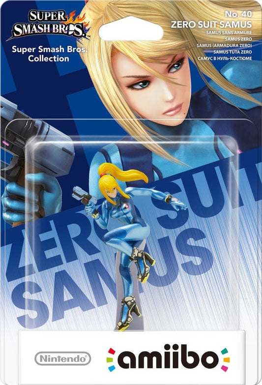 ZERO SUIT SAMUS - AMIIBO
