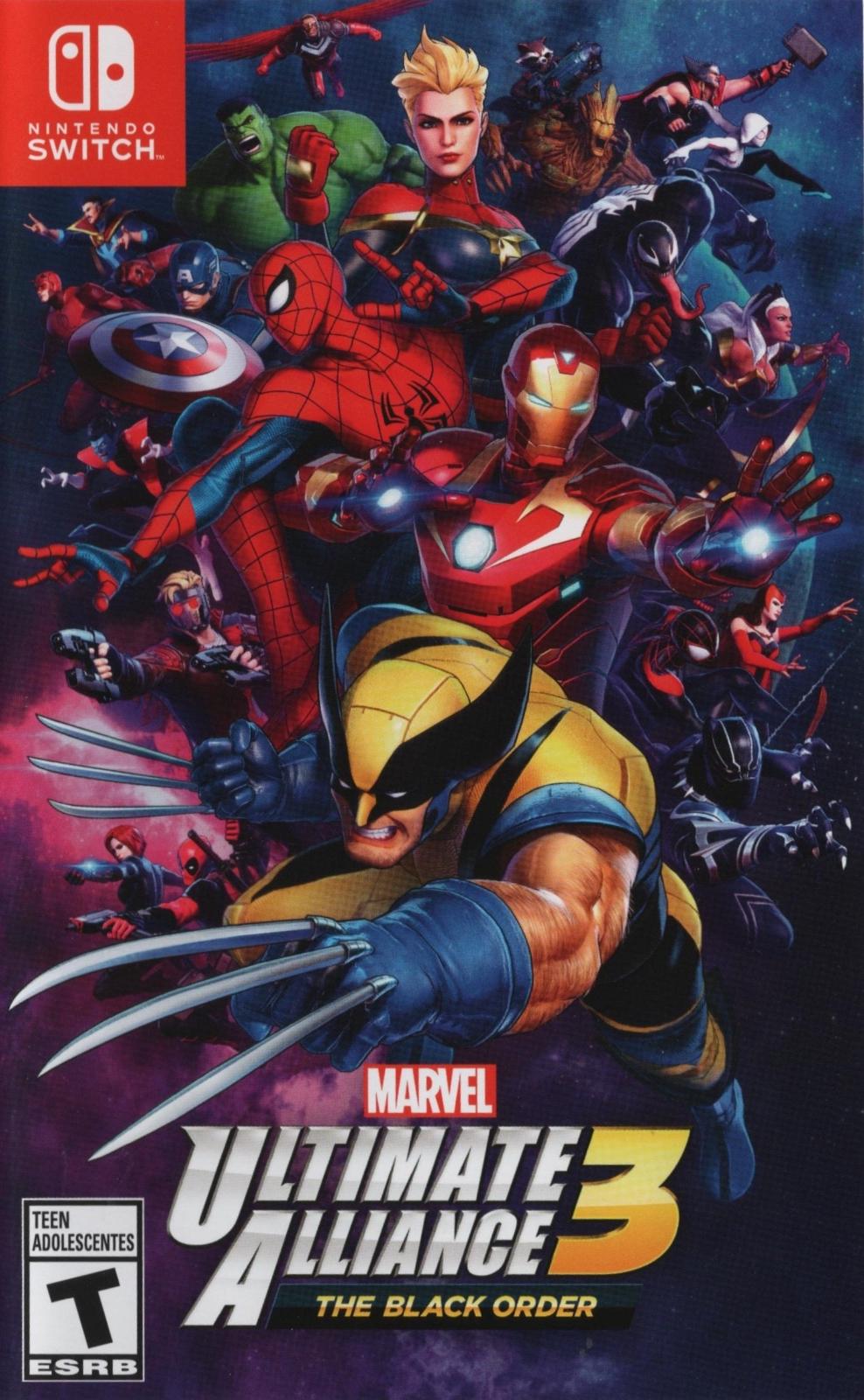 Ultimate Alliance 3 The Black Order - Nintendo Switch