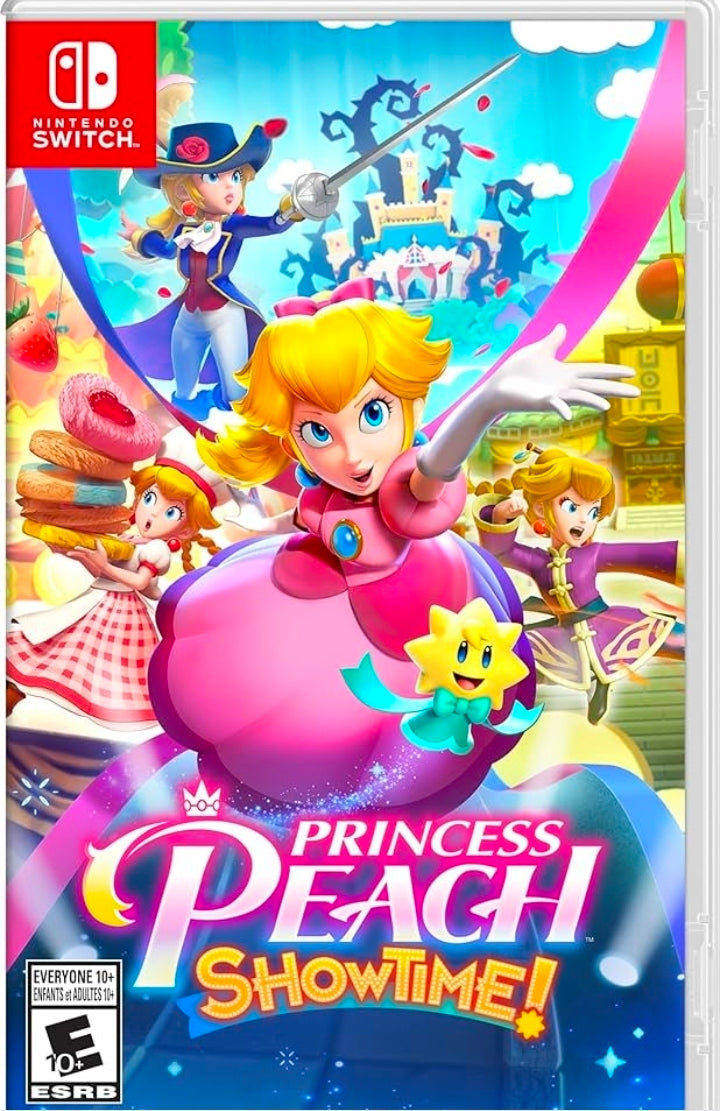 princess peach saves sparkle theater in theatrical adventure switch