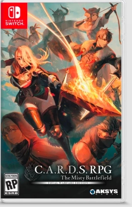Cards rpg the Misty battlefield total warfare edition - Nintendo switch