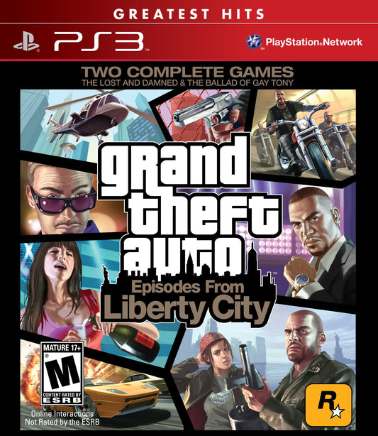 GRAND THEFT AUTO EPISODES FROM LIBERTY CITY - PLAYSTATION 3