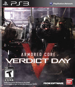 ARMORED CORE VERDICT DAY - PLAYSTATION 3