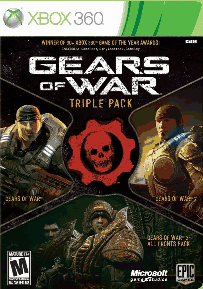 Gears Of War Triple Pack Xbox 360