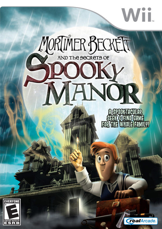 Mortimer Beckett and the Secrets of Spooky Manor - Nintendo Wii Original