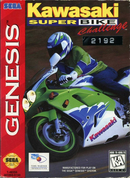 Kawasaki Superbike Challenge - Sega Genesis