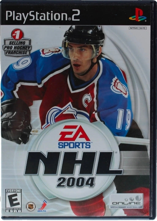 Nhl 2004 joe sakic cover - Playstation 2