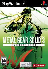 Metal Gear Solid 3 Subsistence - PS2